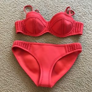 Red Triangl suit